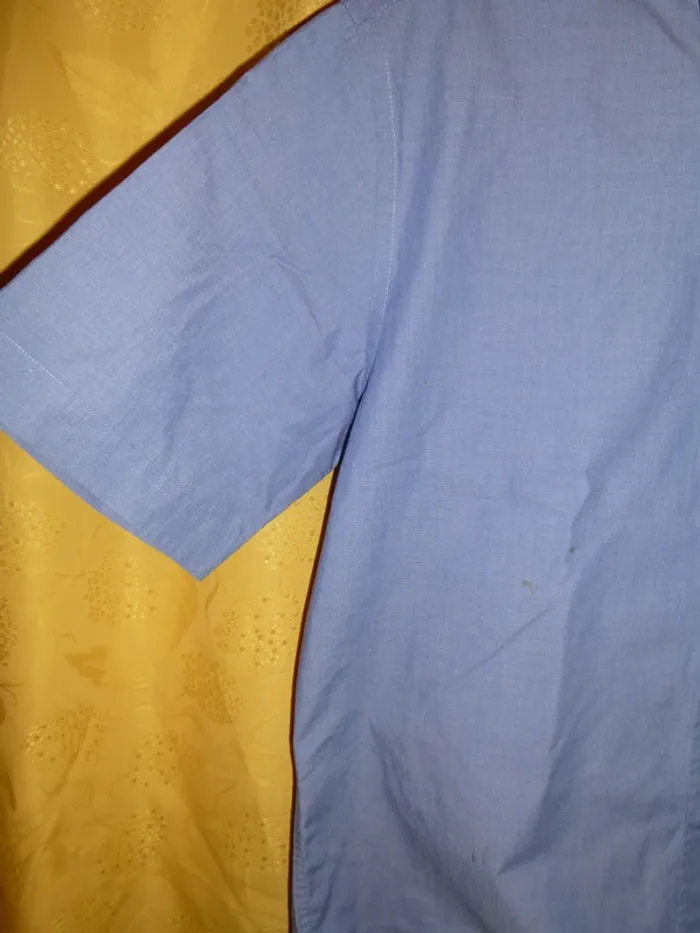 chemise manche courte bleu MISE au green taille M - photo numéro 5