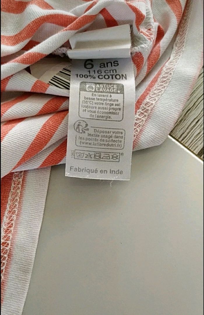 T shirt ML 6ans - photo numéro 4