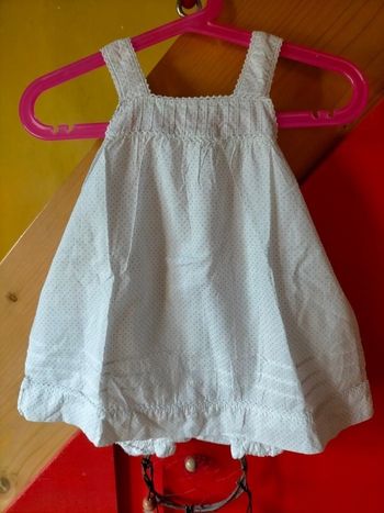 Robe+ bloomer Sergent major neuve 6 mois