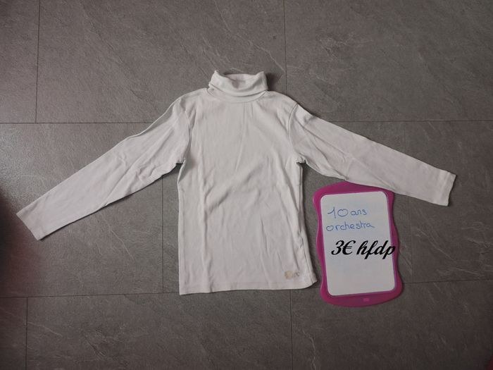 sous pull orchestra taille 10 ans