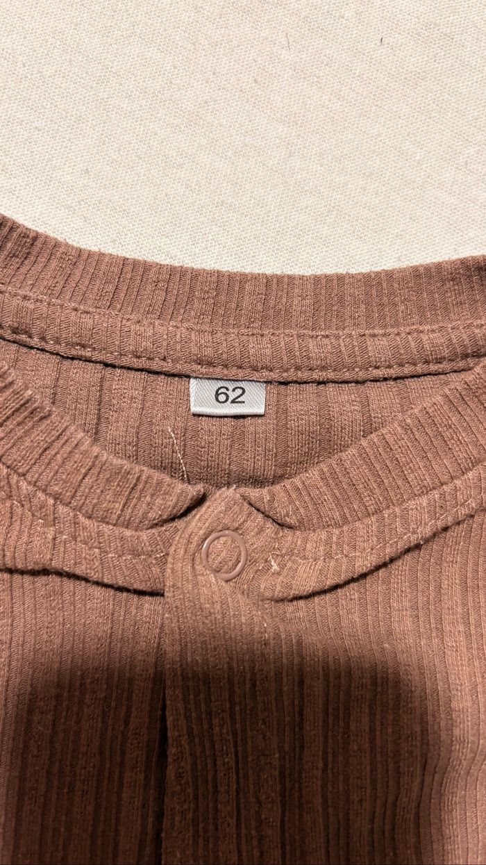 đ» Pyjama complet marron â Zeeman â 62 - photo numĂ©ro 3
