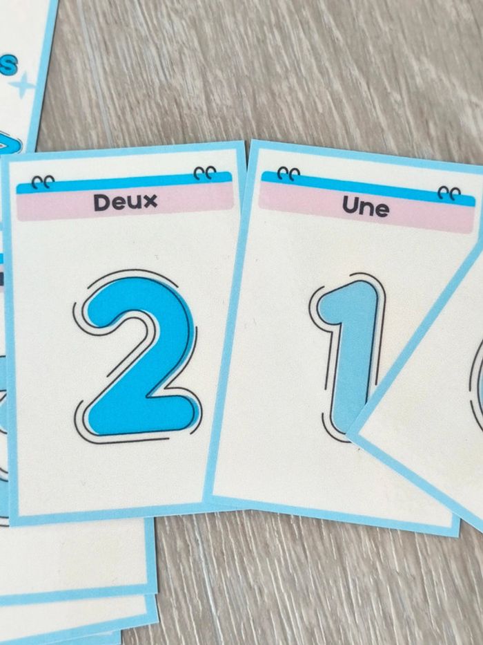 24 cartes chiffres et symboles - photo numéro 3