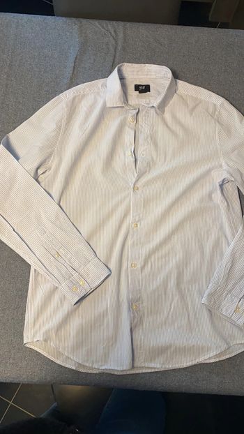 Chemise à rayures H&M (bleu clair), M