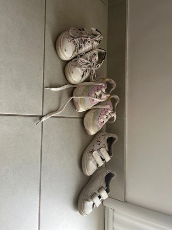 Lot de 3 paires de basket pointure 25