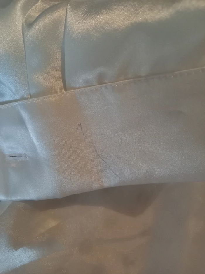 Chemise blanche satin Jennyfer - photo numéro 3