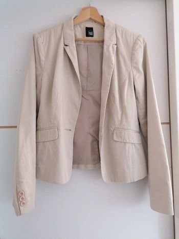 Veste tailleur / blazer beige Pimkie taille 38 #espanolitinafemme