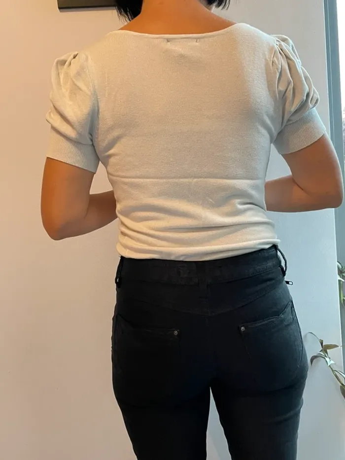TEE shirt haut top manches courtes - photo numéro 2