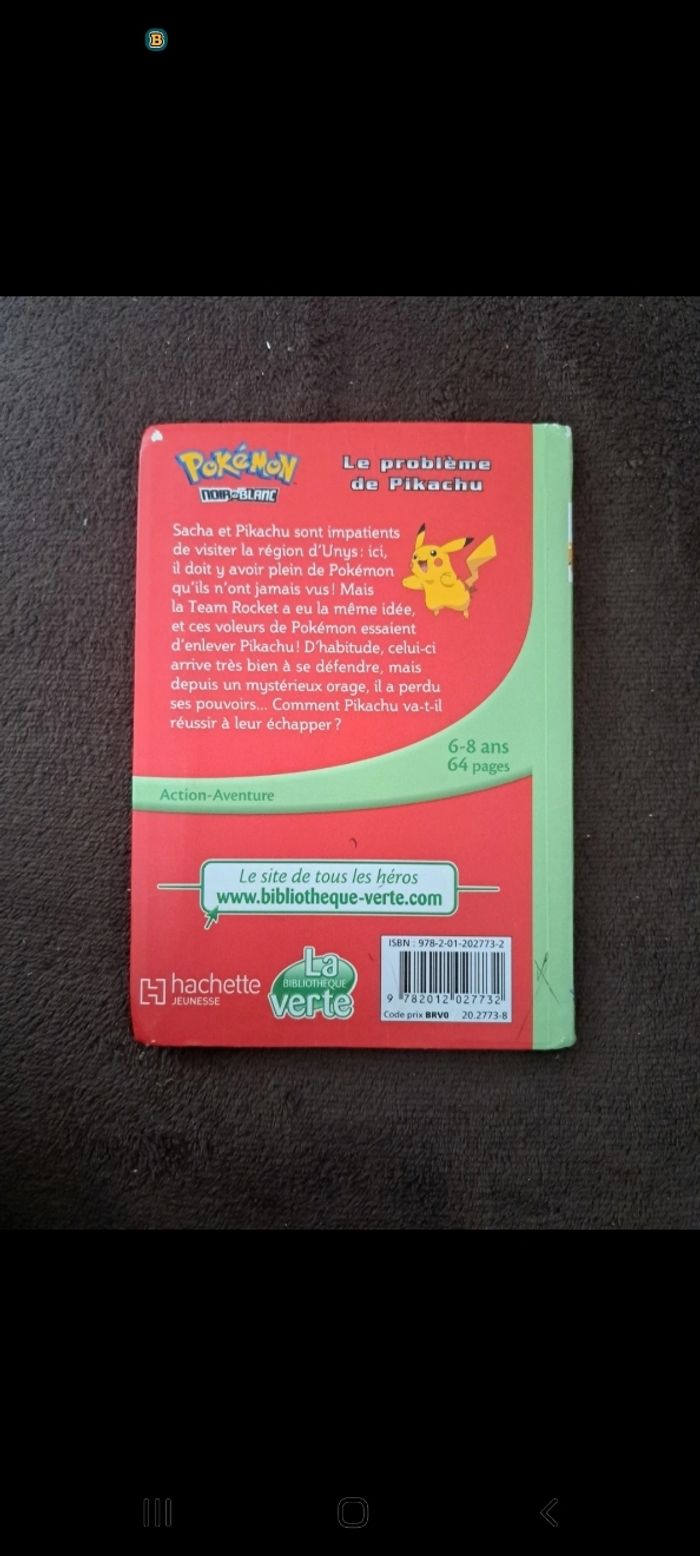 Livre pokemon - photo numéro 2