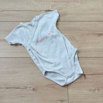 Body cache-cœur Kiabi 9 mois happy day