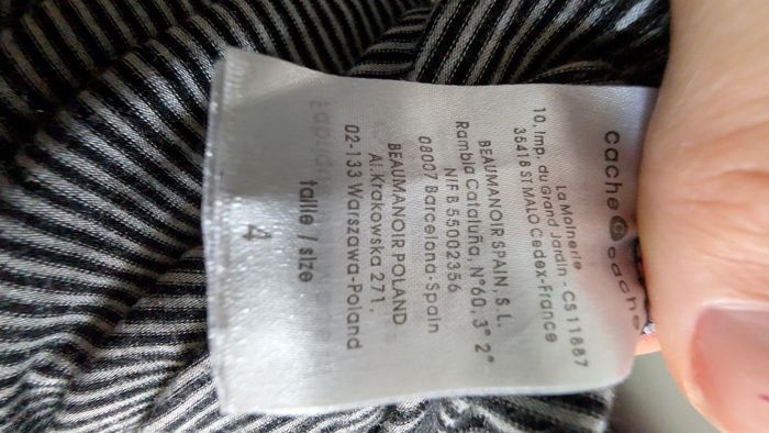 Col roulé à rayures - photo numéro 3