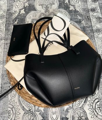 Polène Cyme Mini noir grainé