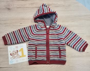 Gilet zippé doublé chaud, Tape à l'œil, 12 mois.