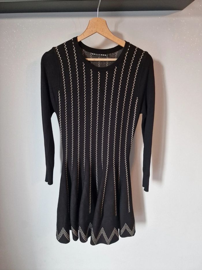 Robe laine patineuse