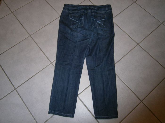 Jeans bleu CAMAIEU Taille 42 - photo numéro 4