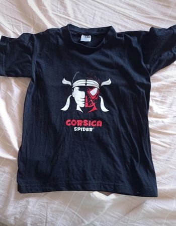 Tee shirt spider Corsica