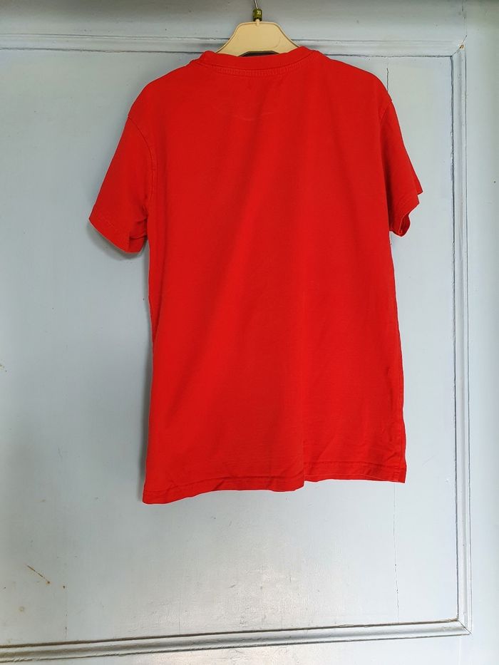 T shirt rouge garçon taille 14 ans - photo numéro 2