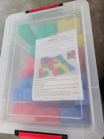 Briques de construction souples 160 Tickit