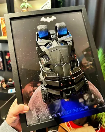 Cadre d’exposition Tumbler Batman – LED intégrées – Format 30x40 cm