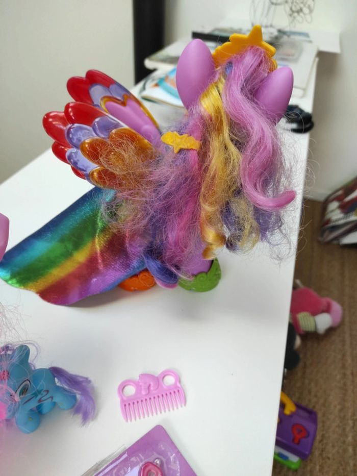 Lot poneys en plastique - photo numéro 5