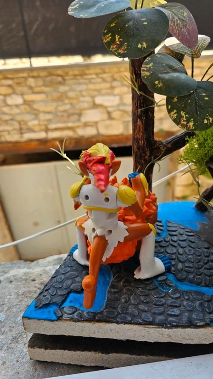 Super grande figurine Pokemon Nintendo Simiabraz - photo numéro 2