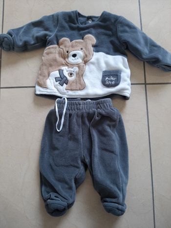 Pyjama 2 pièces garçon 3 mois