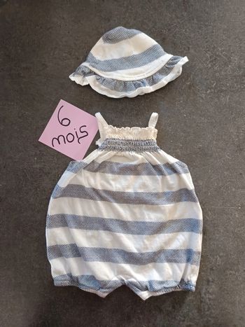 Ensemble barboteuse 6 mois