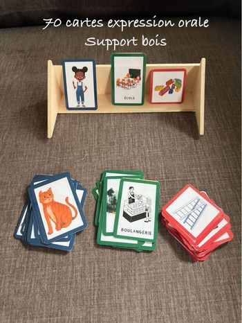 Cartes éducatives langage 