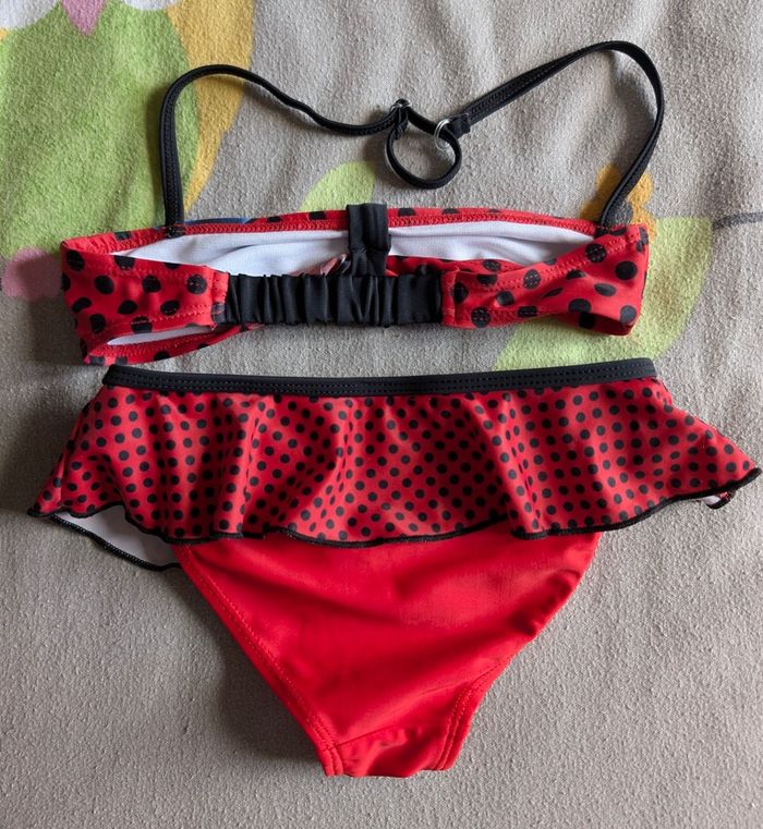 Maillot de bains Miraculous fille 6 ans, maillot de bain Ladybug 6 ans Fille / 2 pièces 6 ans - photo numéro 2