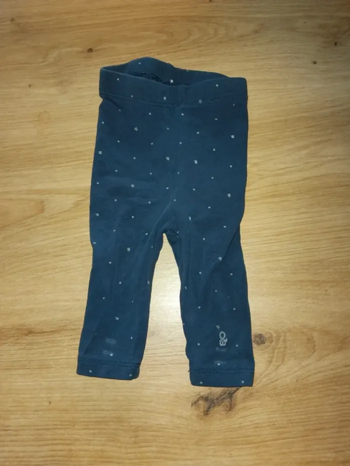 Lots 3 leggins fille taille 1 mois super etat - photo numéro 7