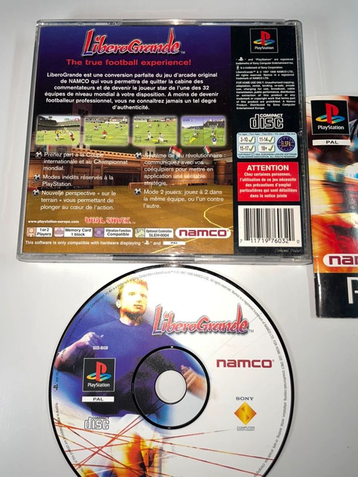 LiberoGrande - PS1 Complet Version Française PlayStation Sony - photo numéro 4