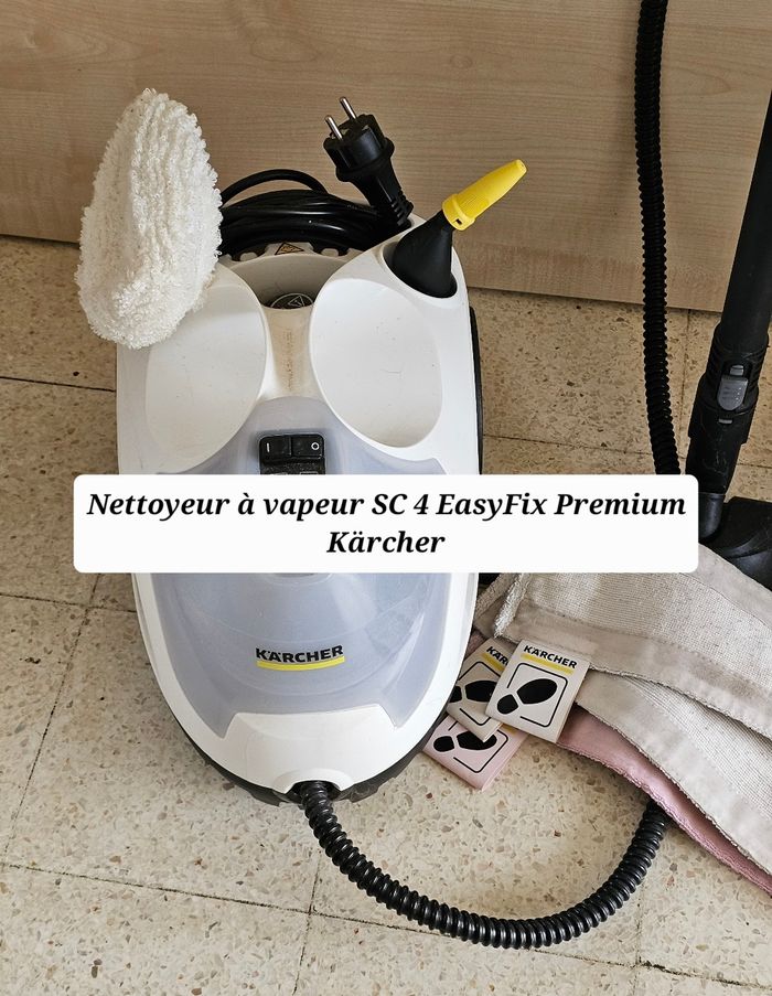 Nettoyeur à vapeur SC4 EasyFix Karcher avec garantie prolongée : Achat  occasion
