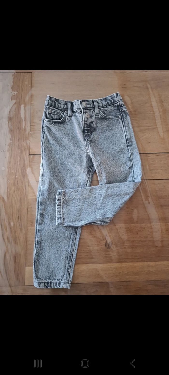 Jean gris  primark 3/4ans