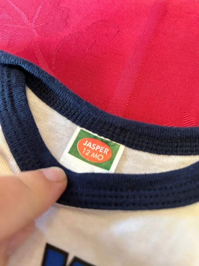 Body bébé garçons style baseball NY - 12 mois - photo numéro 4