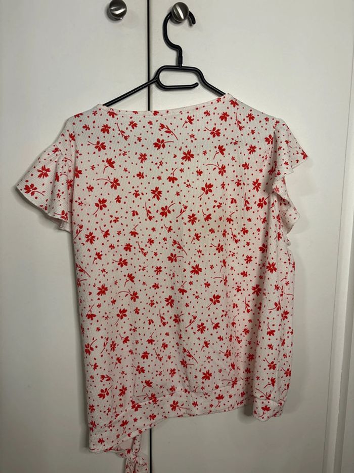 🌺tee shirt fleuri Camaïeu🌺 - photo numéro 3