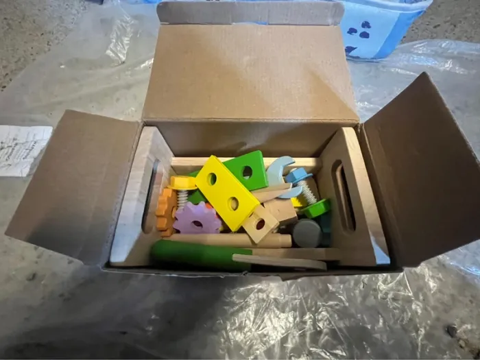 Jeu Boîte à outils en bois - photo numéro 2