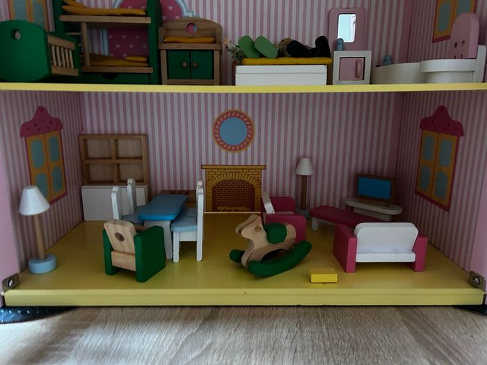 Maison poupée en bois - photo numéro 5