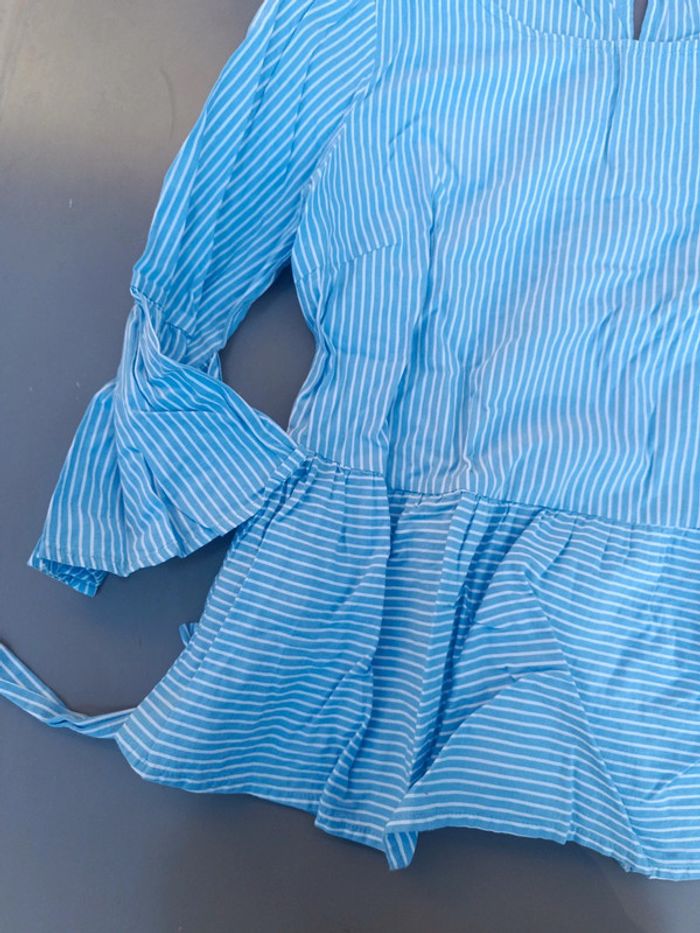 Blouse bleu - photo numéro 3