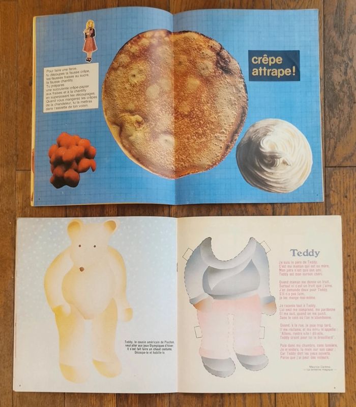 Lot 2 anciens magazines perlin et pinpin années 80 vintage - photo numéro 5