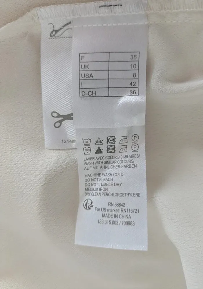 Blouse chemisier manches courtes - Cyrillus - taille 38 - photo numéro 7