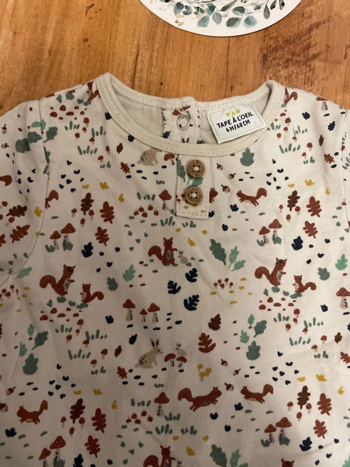 Bodie 2 en 1 manches longues 6 mois - photo numéro 2