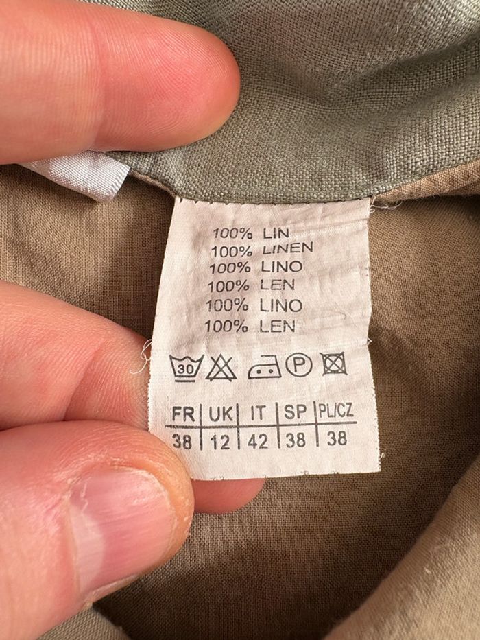 Jupe longue Camaïeu | Kaki | Taille 38 - photo numéro 4