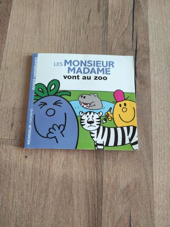 Livre : Les Monsieur Madame vont au zoo