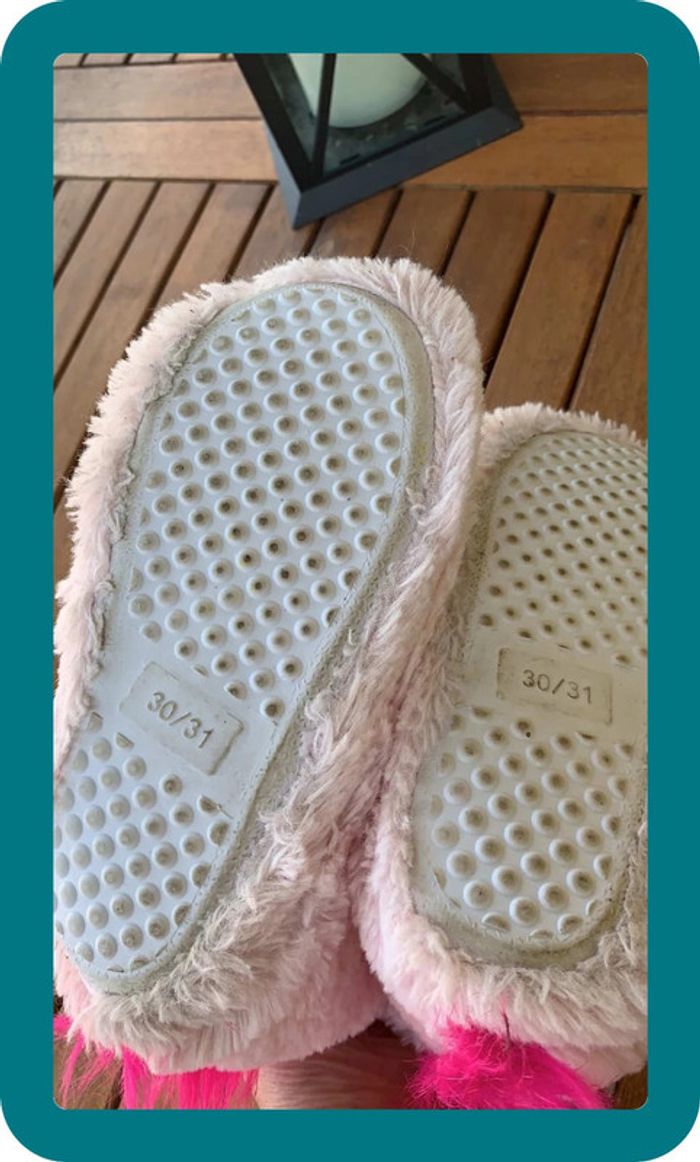 Chaussons licorne - photo numéro 3