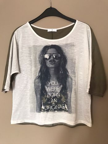 T-shirt manches 3/4