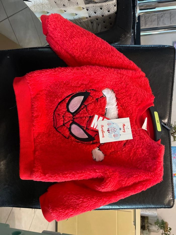 Pull chaud spider man 18 mois - photo numéro 2