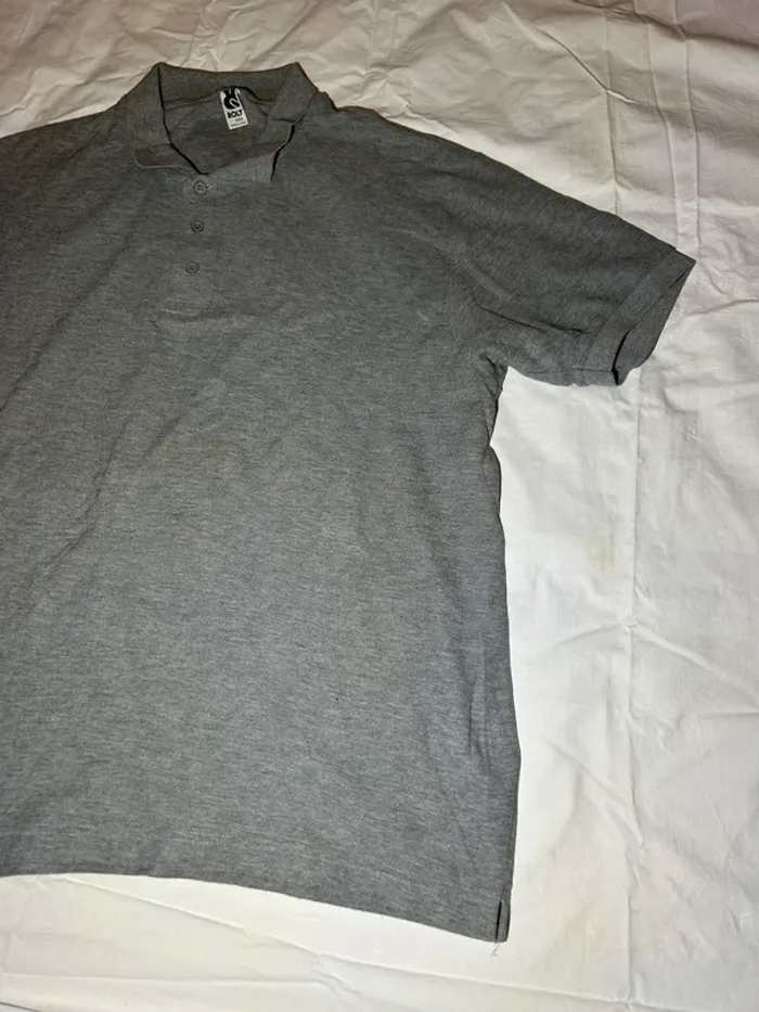 Polo gris roly - photo numéro 2
