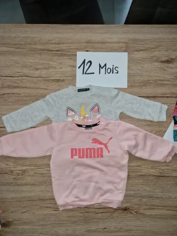 Pulls fille 12 mois