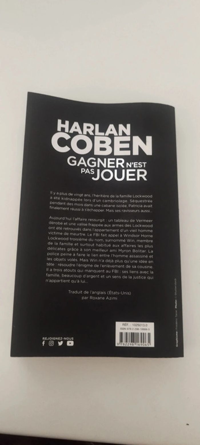 Livre Harlan Coben dédicacée - photo numéro 2