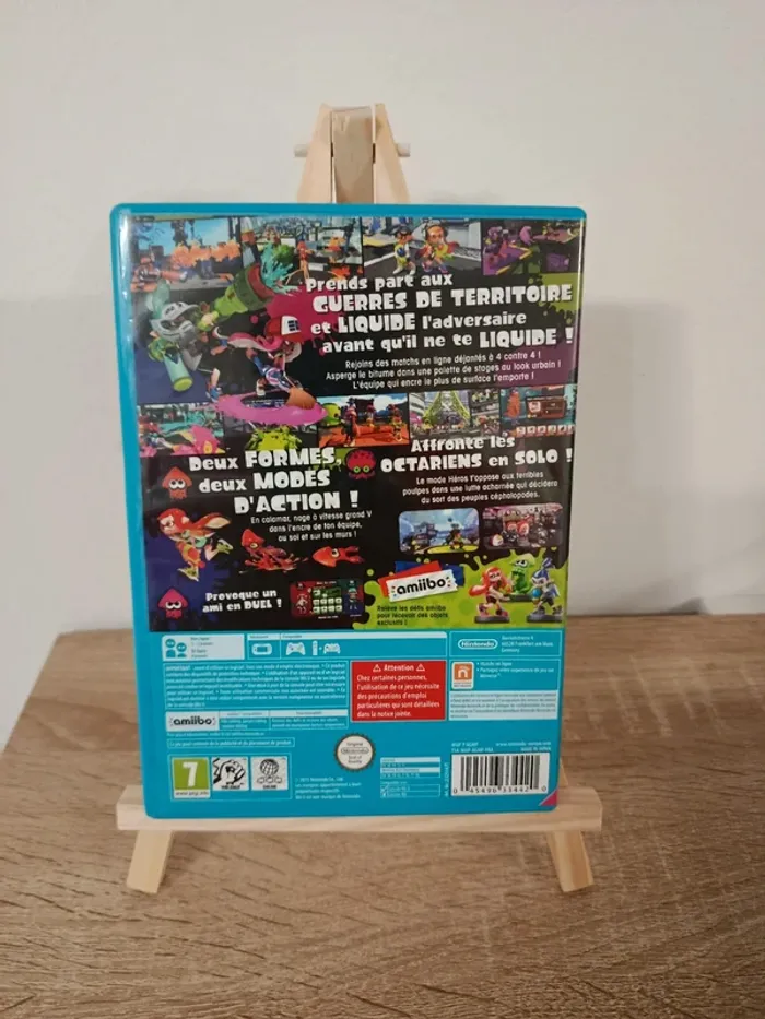 Jeu splatoon WiiU - photo numéro 2
