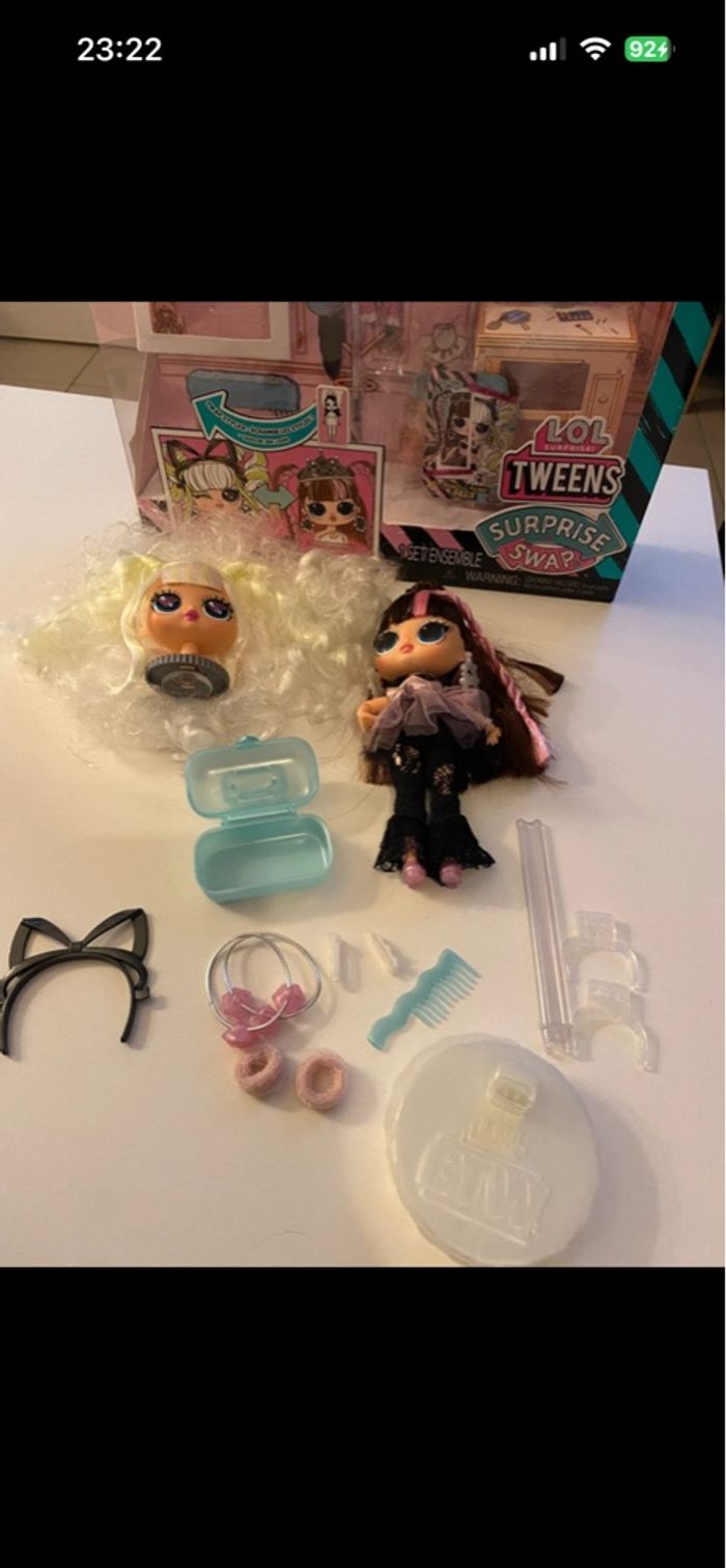 Lol surprise tweens swap blond billie poupées